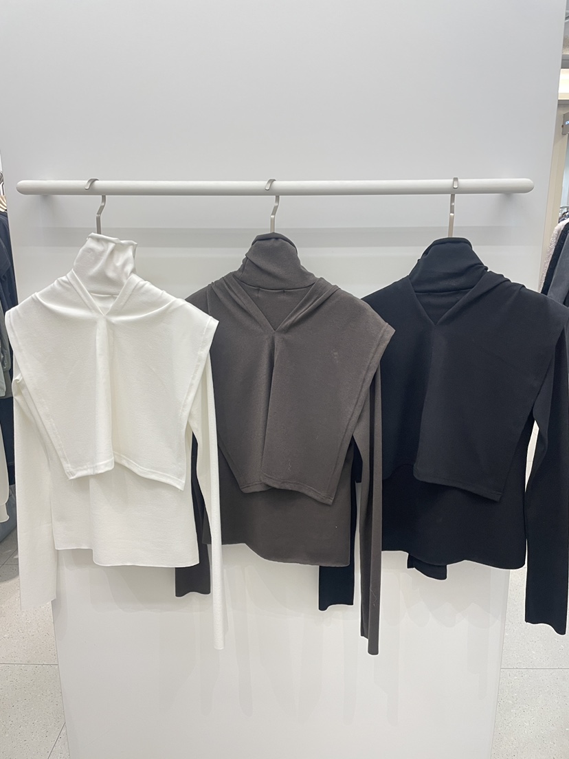 NYLON東大門㊣代購女裝新品職業25秋冬套裝兩件套披肩套裝高領NYLON套裝