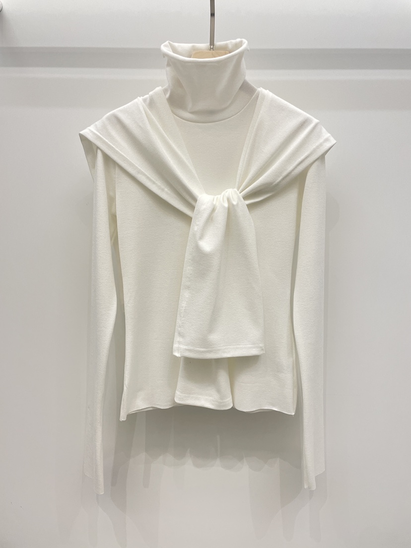 NYLON東大門㊣代購女裝新品職業25秋冬套裝兩件套披肩套裝高領NYLON套裝圖色1