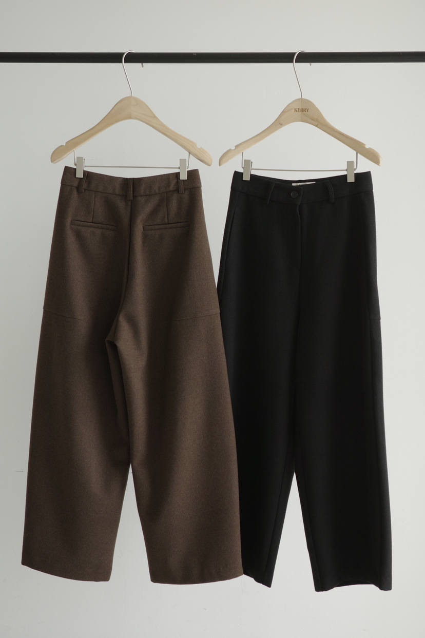 KERRY韓國代購㊣女裝新款職業休閑真品25秋冬熱賣休閑褲羊毛KERRY休閑褲