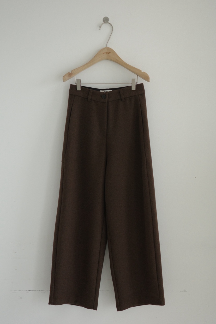 KERRY韓國代購㊣女裝新款職業休閑真品25秋冬熱賣休閑褲羊毛KERRY休閑褲圖色1
