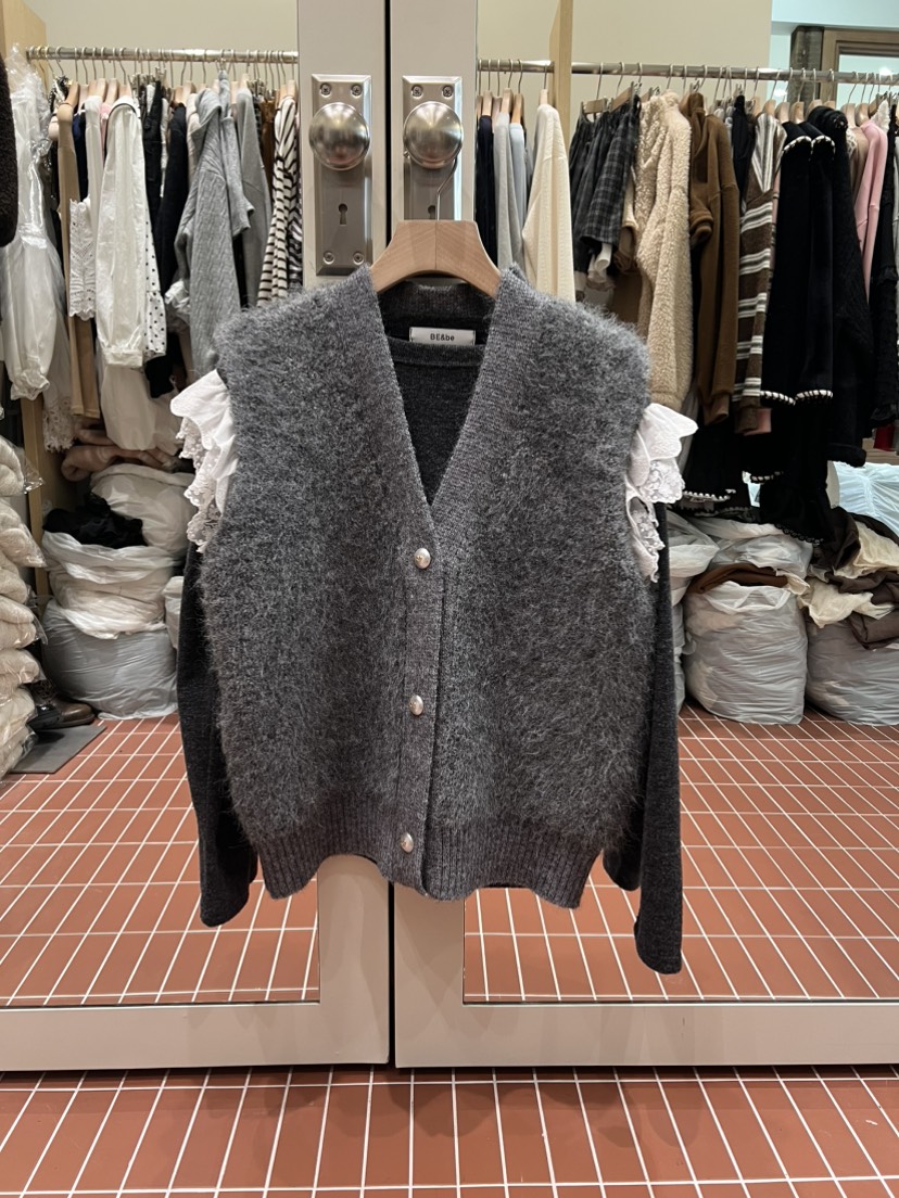 BE&amp;BE韓國直郵㊣女裝新款真品熱賣人氣時尚25秋冬馬甲BE&be馬甲