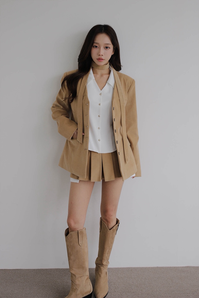 SLIT東大門㊣實拍女士新品休閑職業熱賣人氣真品夾克燈心絨SLIT夾克