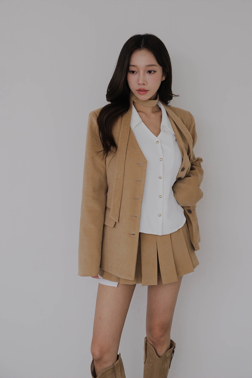 SLIT東大門㊣實拍女士新品休閑職業熱賣人氣真品夾克燈心絨SLIT夾克