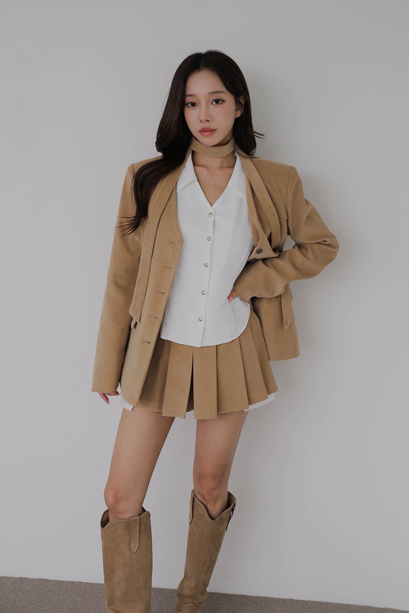 SLIT東大門㊣實拍女士新品休閑職業熱賣人氣真品夾克燈心絨SLIT夾克