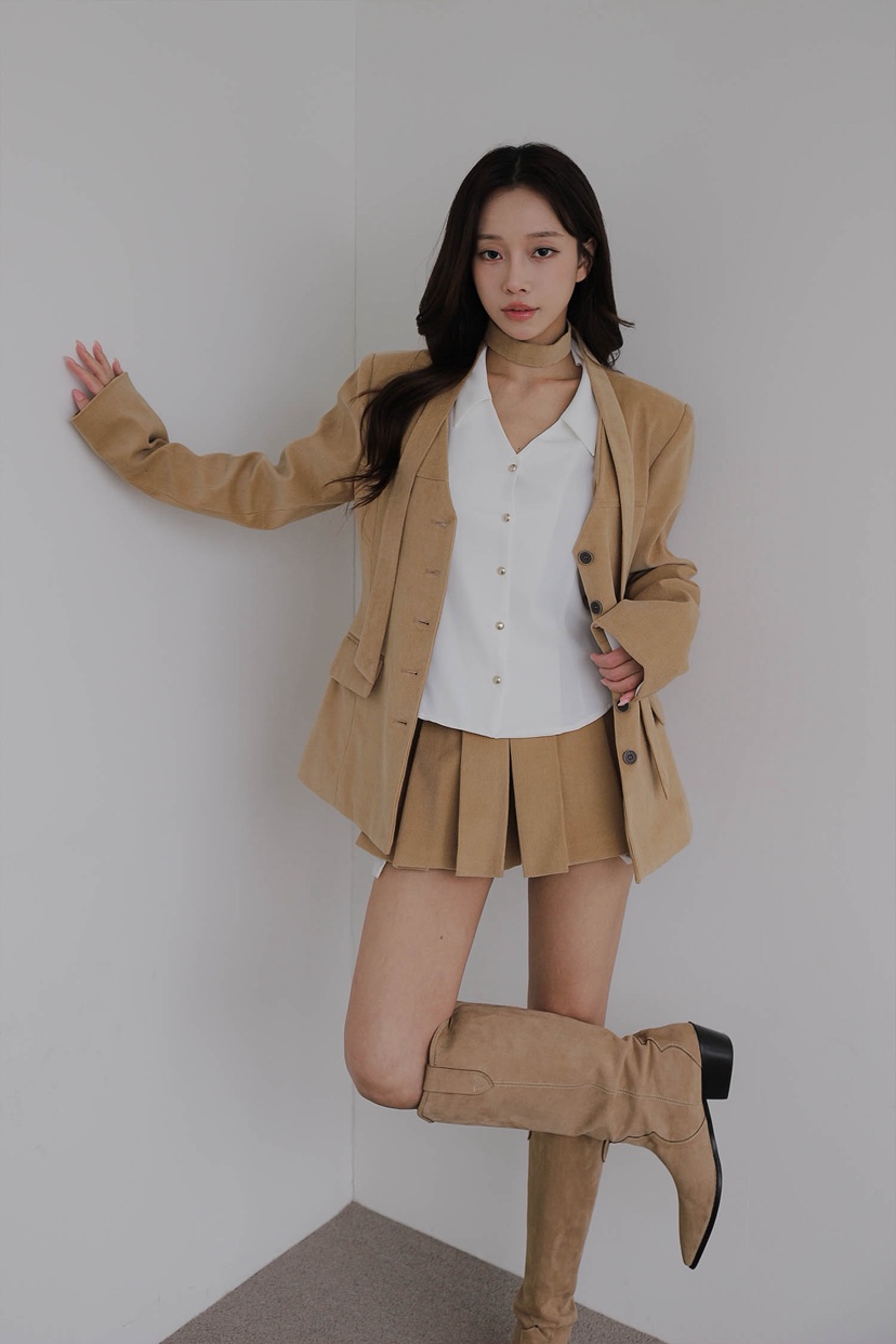 SLIT東大門㊣實拍女士新品休閑職業熱賣人氣真品夾克燈心絨SLIT夾克