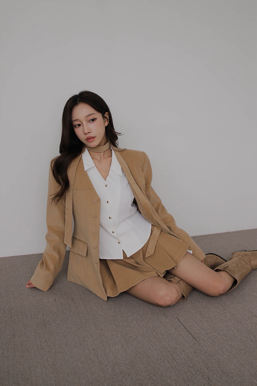 SLIT東大門㊣實拍女士新品休閑職業熱賣人氣真品夾克燈心絨SLIT夾克