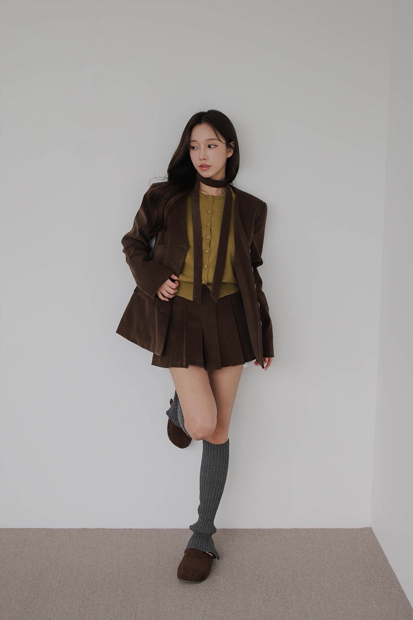 SLIT東大門㊣實拍女士新品休閑職業熱賣人氣真品夾克燈心絨SLIT夾克