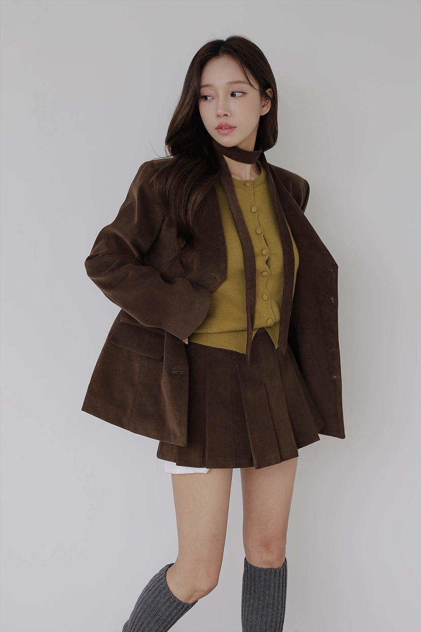 SLIT東大門㊣實拍女士新品休閑職業熱賣人氣真品夾克燈心絨SLIT夾克