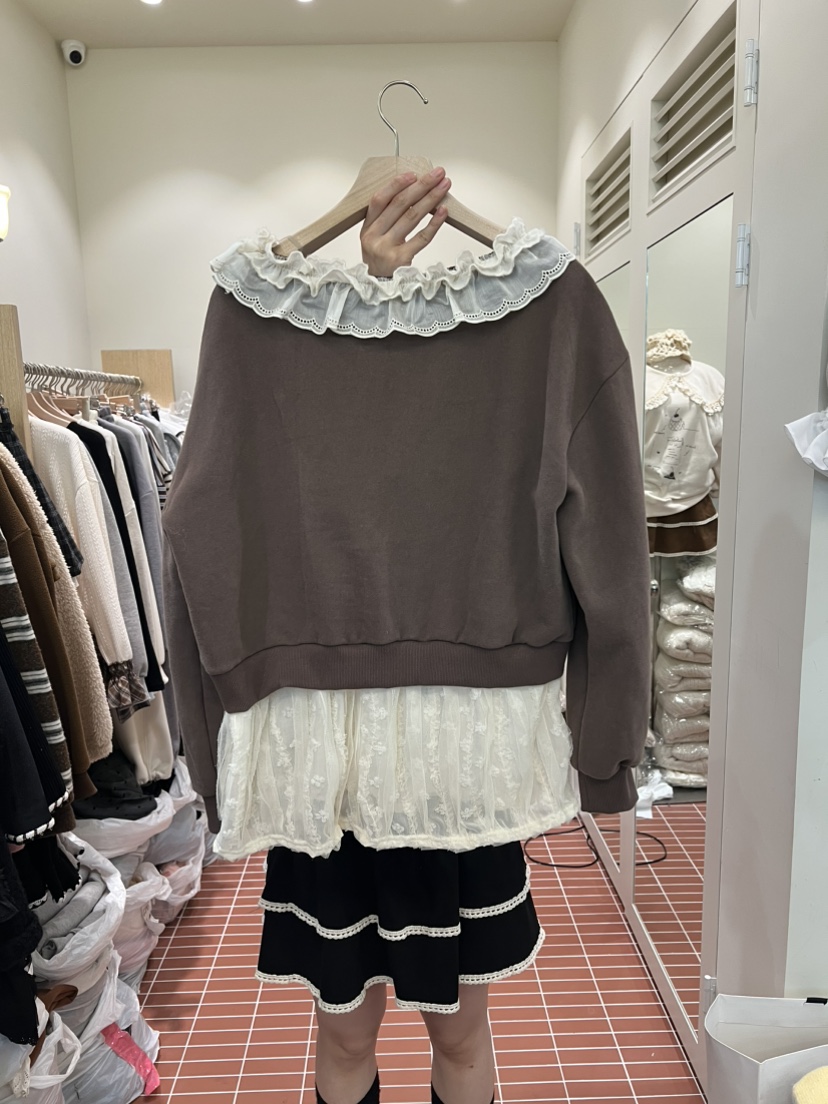 BE&amp;BE韓國直郵㊣女裝新款職業推薦休閑真品人氣時尚衛衣BE&be衛衣