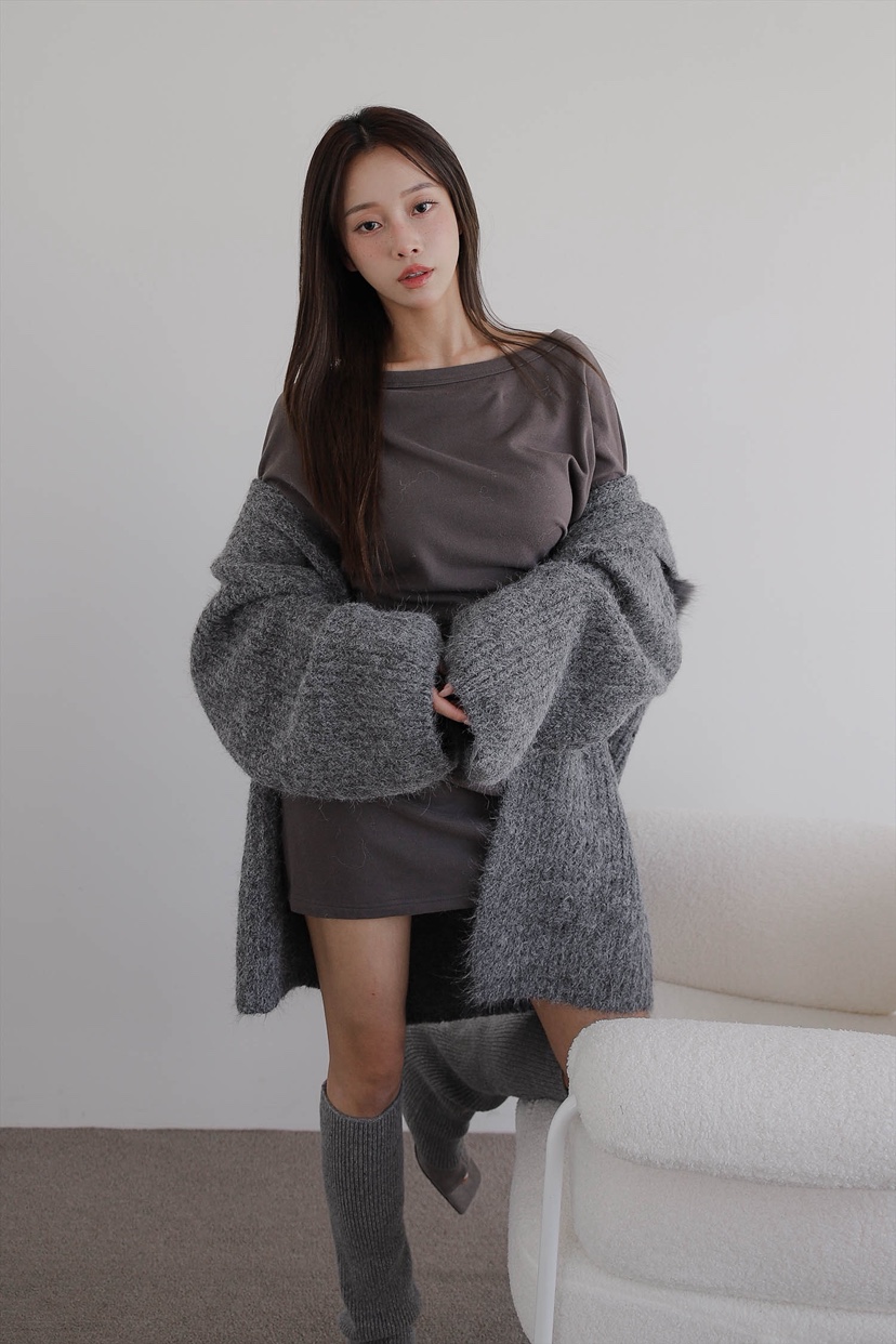 SLIT韓國代購㊣女裝新品真品推薦休閑職業時尚人氣毛衣寬松SLIT毛衣