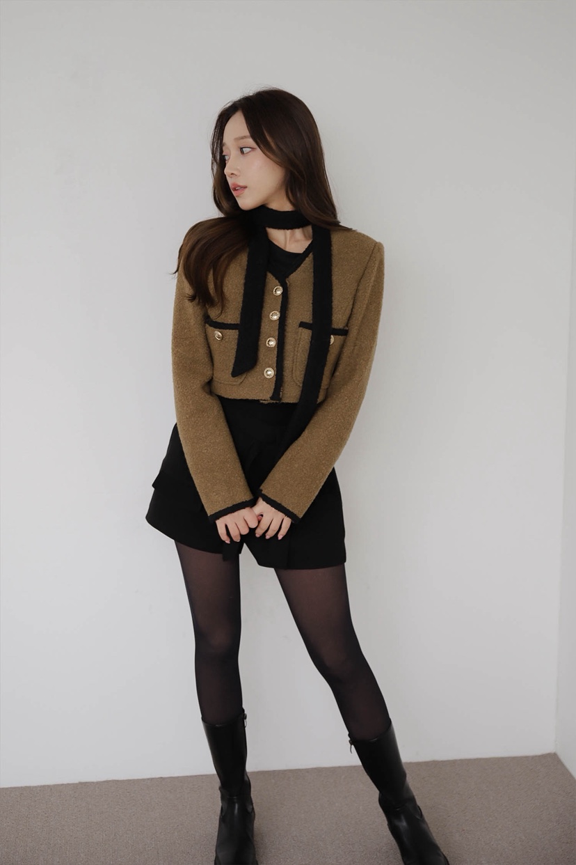 SLIT韓國直郵㊣女裝新品熱賣25秋冬人氣休閑職業推薦真品夾克SLIT夾克