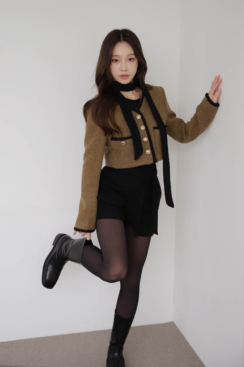 SLIT韓國直郵㊣女裝新品熱賣25秋冬人氣休閑職業推薦真品夾克SLIT夾克