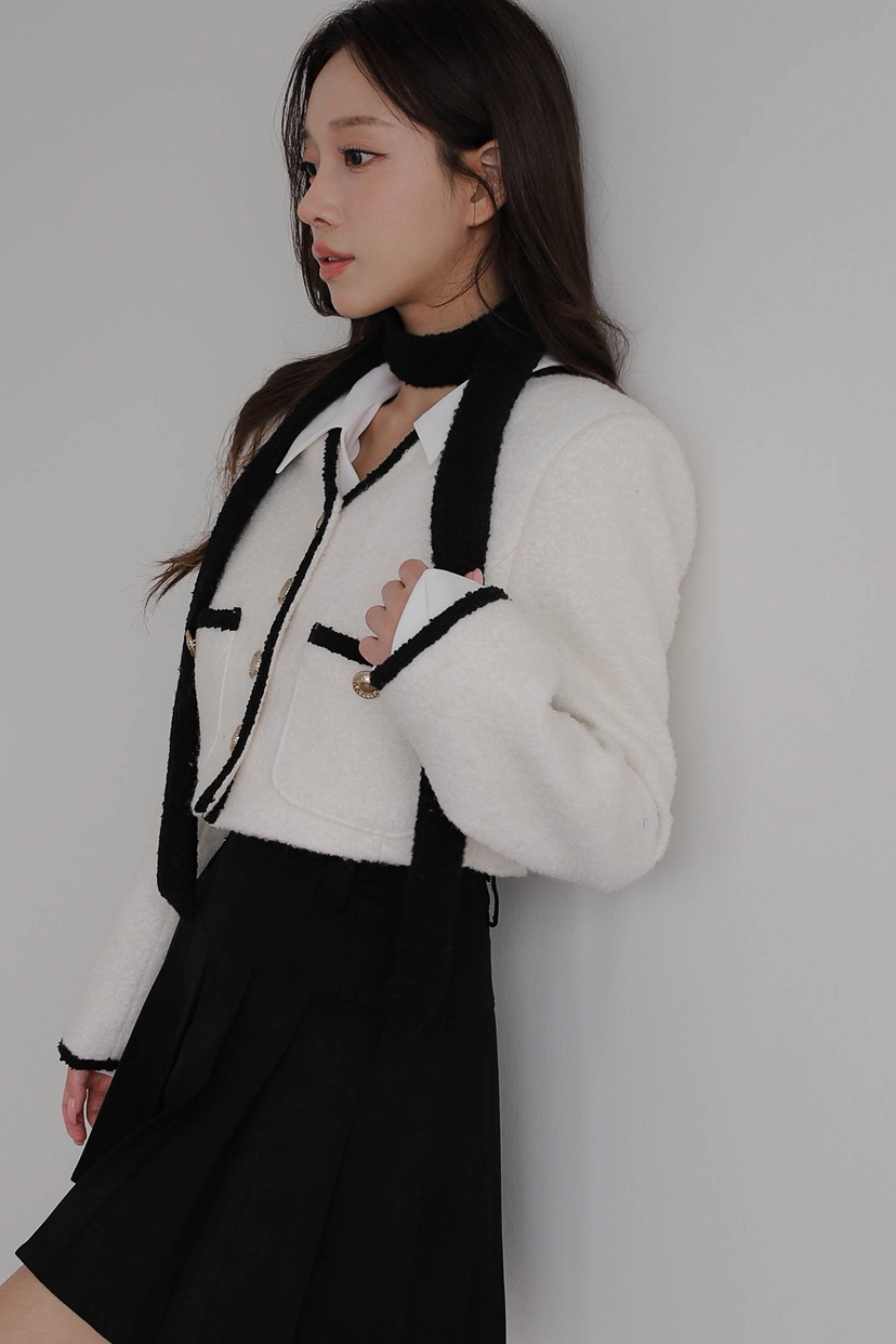 SLIT韓國直郵㊣女裝新品熱賣25秋冬人氣休閑職業推薦真品夾克SLIT夾克