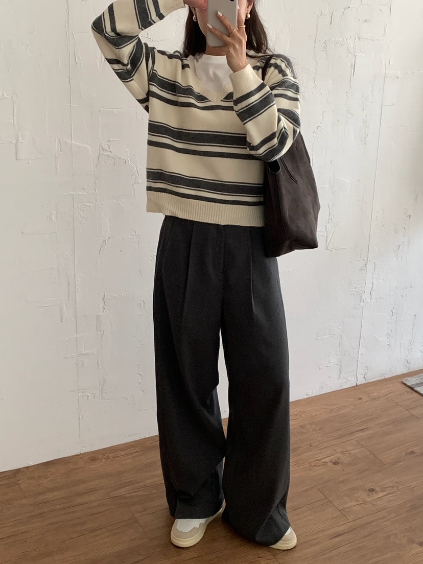 BLEECKER韓國直郵㊣女士新品推薦時尚熱賣職業真品人氣休閑褲BLEECKER休閑褲