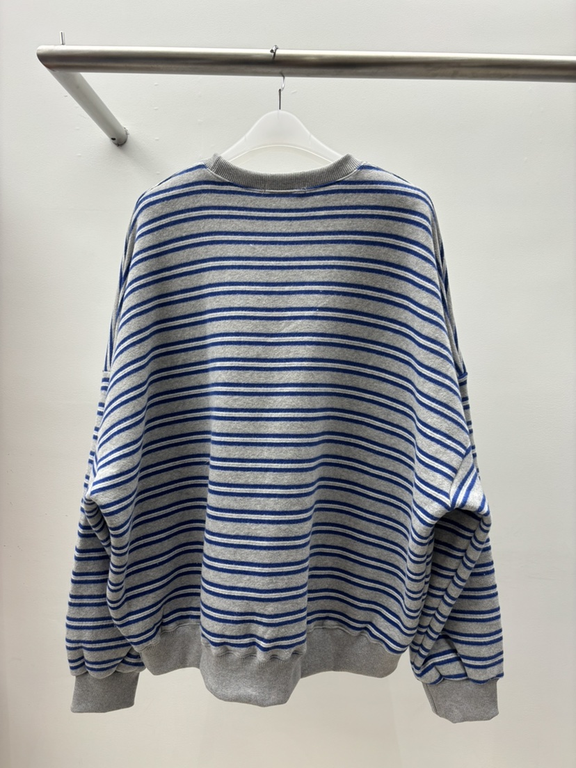 INTHEEND韓國代購㊣女士新品熱賣時尚推薦25秋冬休閑衛衣條紋INTHEEND衛衣