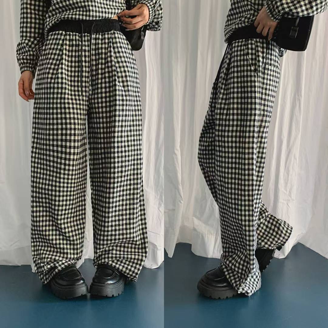 DKS08東大門㊣代購女裝新品人氣推薦25秋冬真品職業休閑褲褶裥DKS08休閑褲