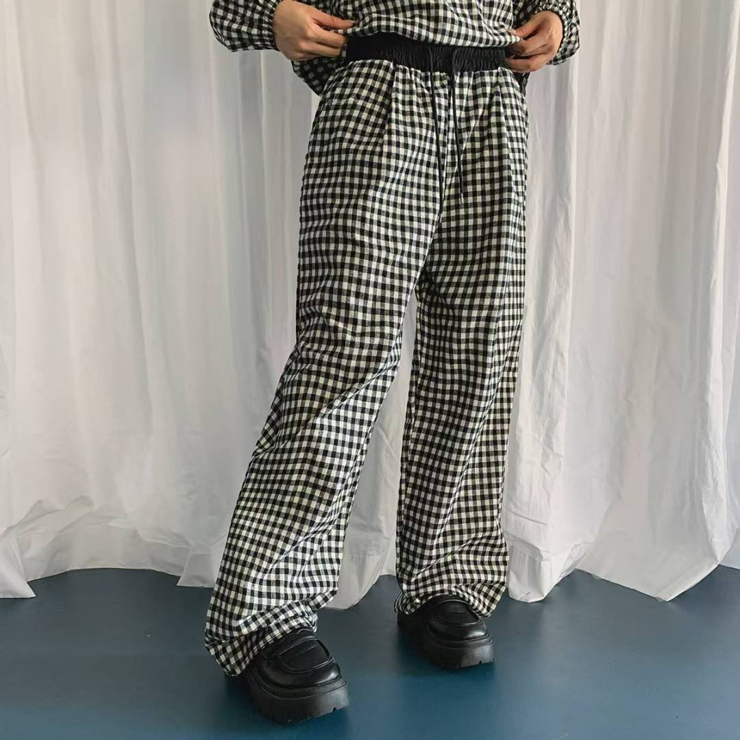 DKS08東大門㊣代購女裝新品人氣推薦25秋冬真品職業休閑褲褶裥DKS08休閑褲圖色2