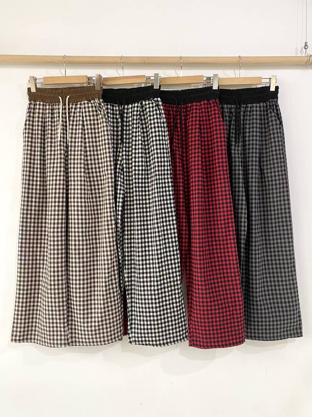 DKS08東大門㊣代購女裝新品人氣推薦25秋冬真品職業休閑褲褶裥DKS08休閑褲圖色3左三色