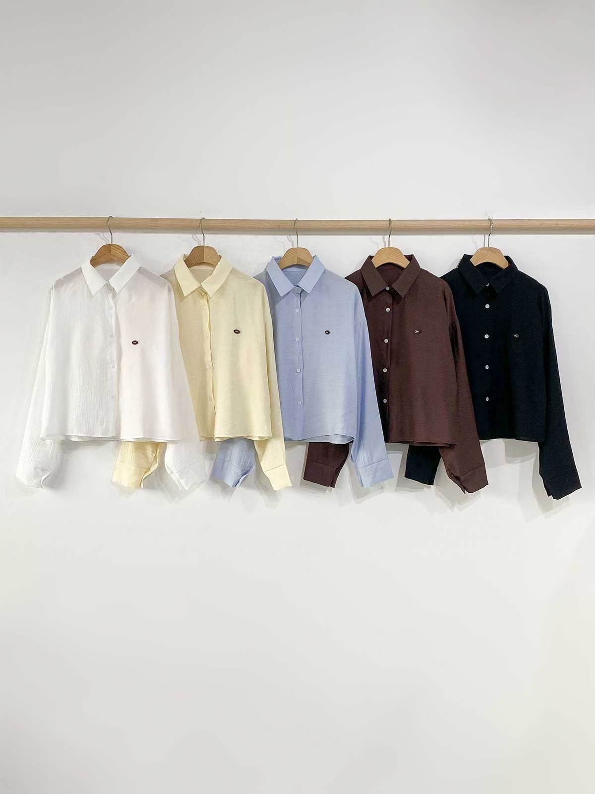 DKS08東大門㊣代購女裝新品職業休閑熱賣人氣推薦襯衫蕾絲衫DKS08襯衫/蕾絲衫圖色3左三色