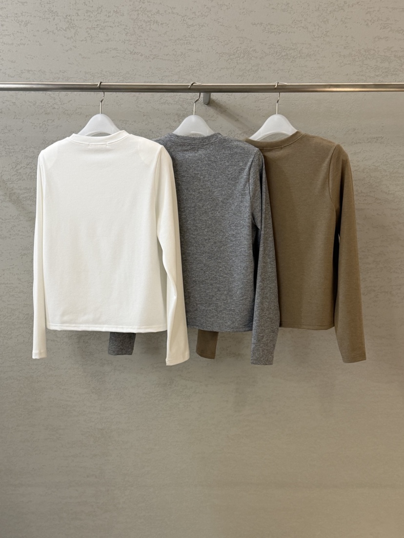 PLAYBUTTON-P韓國直郵㊣女裝新款真品時尚推薦職業長袖T恤PLAYBUTTON長袖T恤