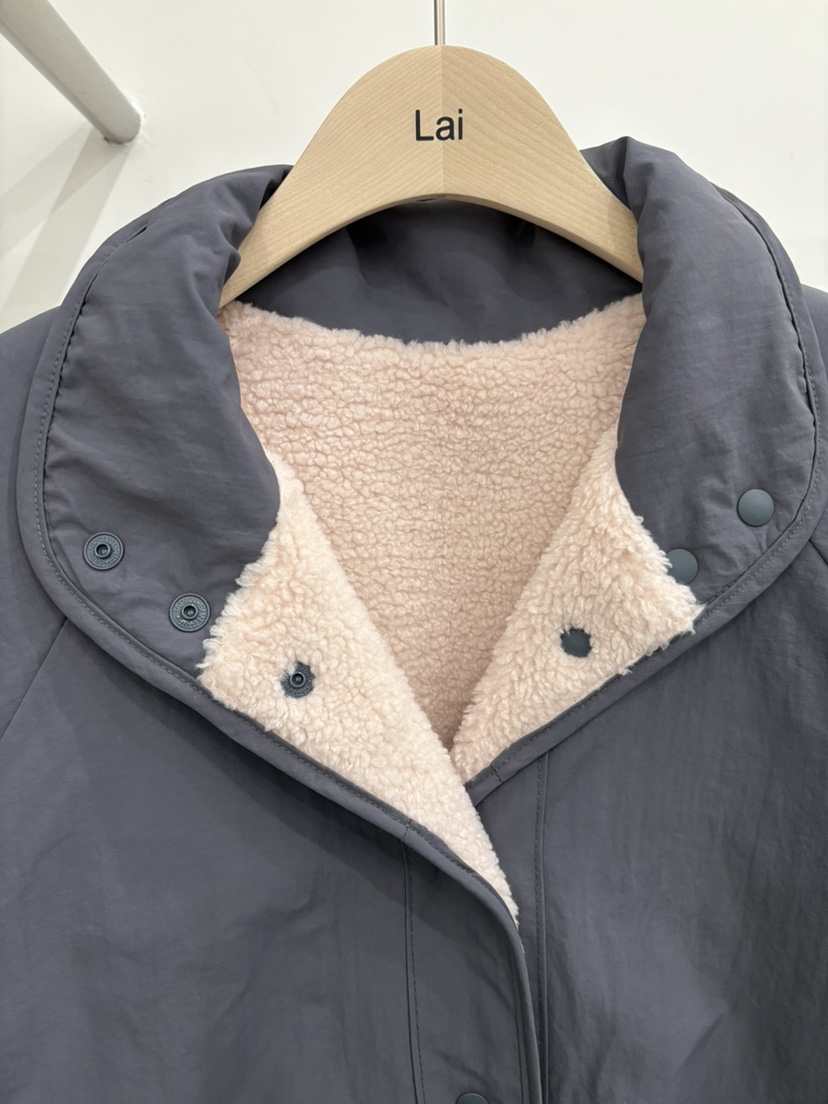 LAI韓國直郵㊣女士新品職業時尚休閑真品推薦人氣夾克兩面穿Lai夾克