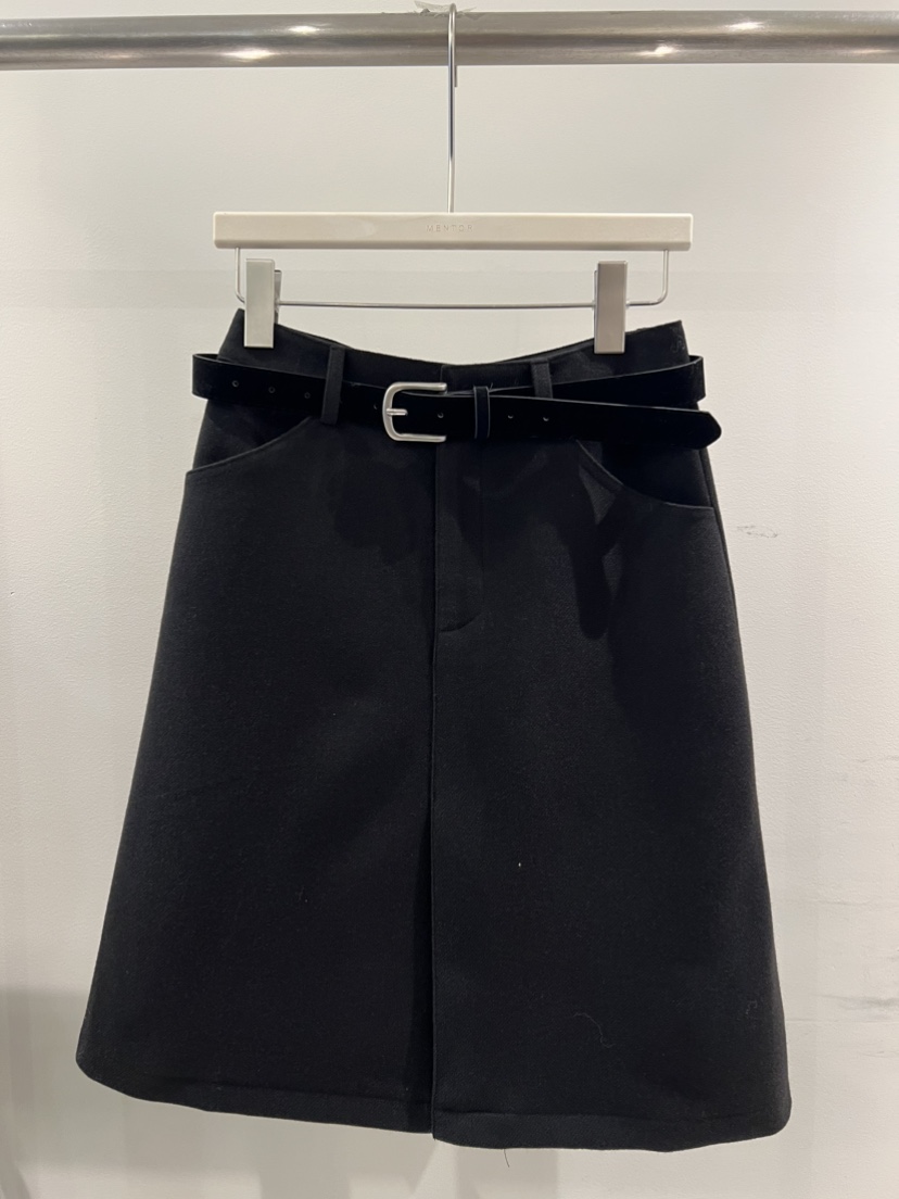 MENTOR東大門㊣實拍女裝新品休閑人氣半身裙中短裙不含腰帶MENTOR半身裙/中短裙圖色2