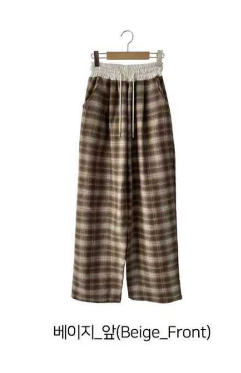 DKS08韓國直郵㊣女士新品25秋冬真品職業人氣熱賣休閑褲褶裥DKS08休閑褲圖色1