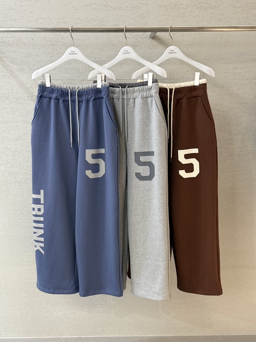 PLAYBUTTON-P東大門㊣實拍女裝新品25秋冬人氣推薦休閑褲絨PLAYBUTTON休閑褲