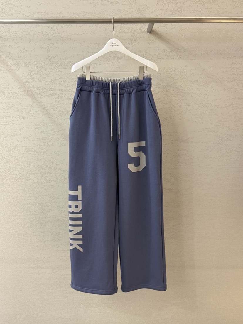 PLAYBUTTON-P東大門㊣實拍女裝新品25秋冬人氣推薦休閑褲絨PLAYBUTTON休閑褲圖色2