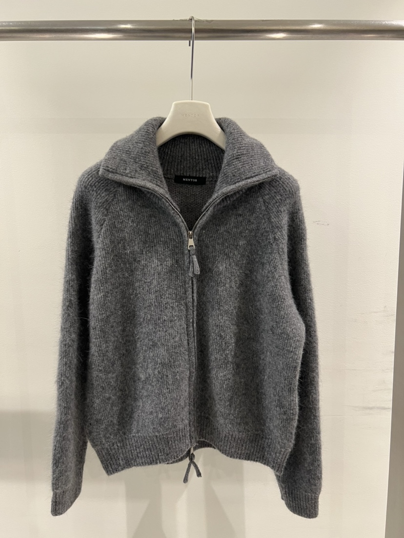 MENTOR韓國直郵㊣女裝新品人氣推薦時尚熱賣休閑針織衫拉鏈MENTOR針織衫圖色3