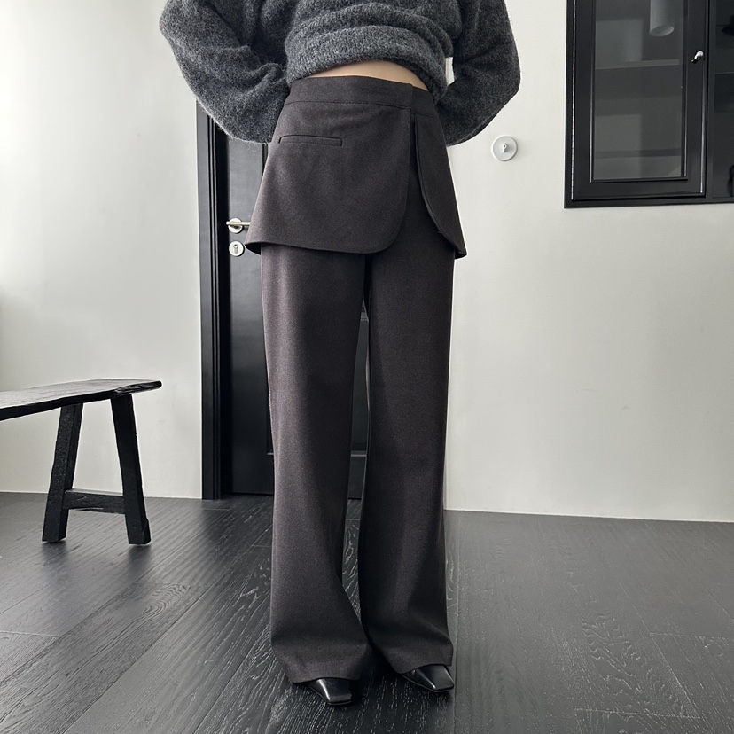 MOMENT東大門㊣實拍女士新品推薦人氣25秋冬真品時尚熱賣裙褲MOMENT/RECOVER裙褲