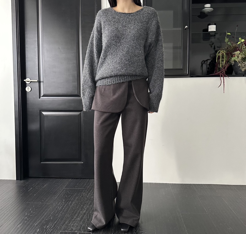 MOMENT東大門㊣實拍女士新品推薦人氣25秋冬真品時尚熱賣裙褲MOMENT/RECOVER裙褲