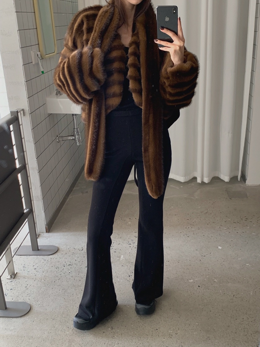 VERANDA東大門㊣實拍女裝新款真品推薦休閑時尚夾克含圍巾毛皮VERANDA夾克