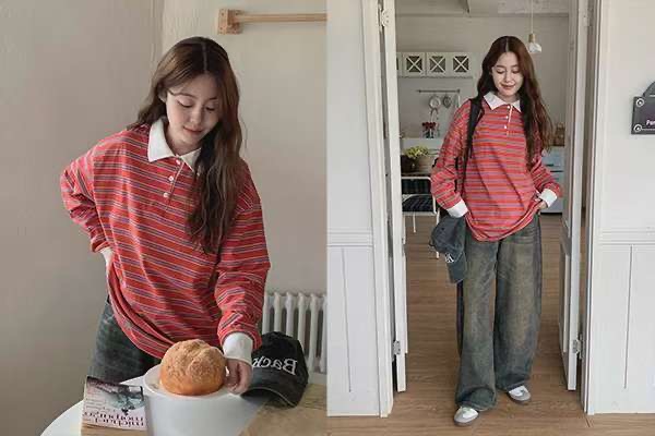 DKS08東大門㊣直郵女士新品熱賣人氣推薦職業休閑真品長袖T恤DKS08長袖T恤