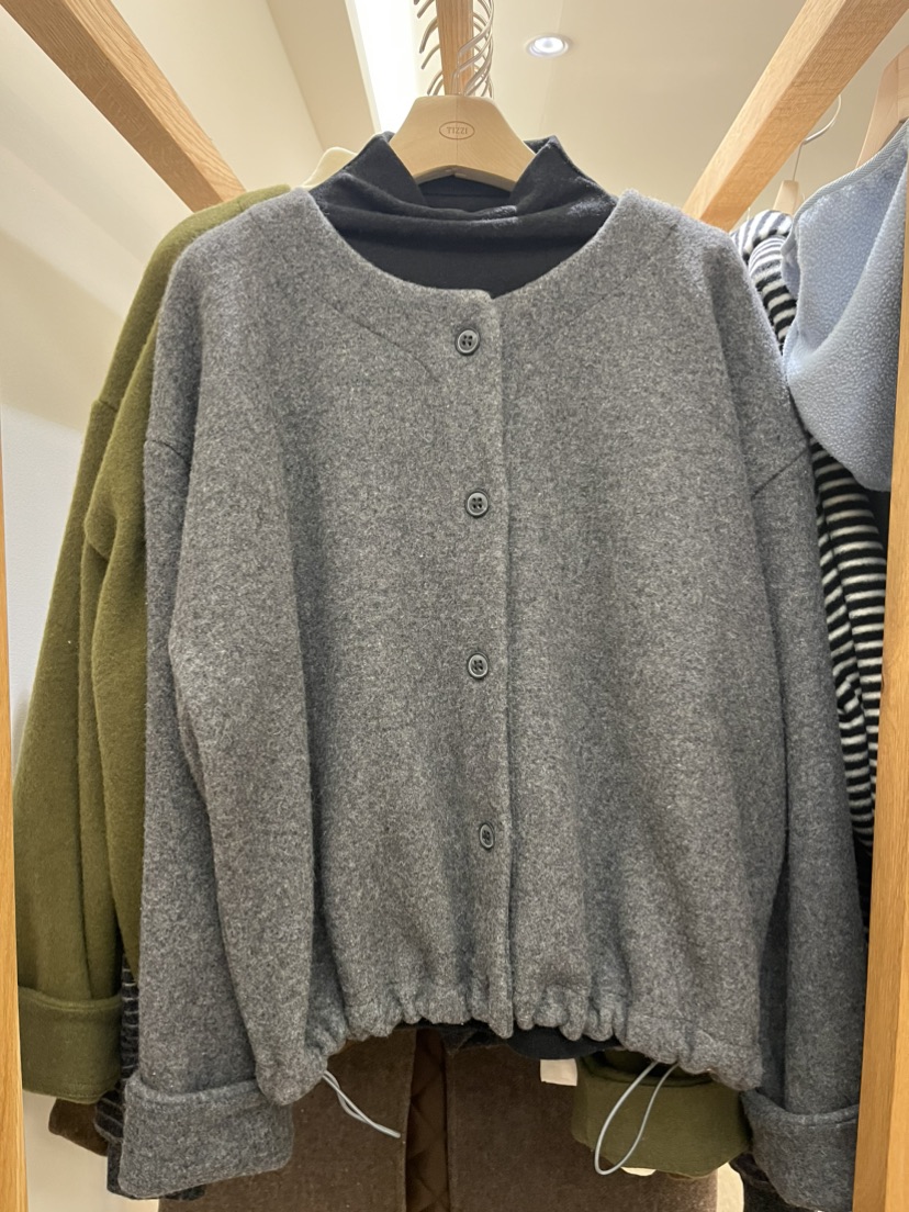 TIZZI韓國直郵㊣女裝新款推薦真品人氣25秋冬時尚職業夾克羊毛TIZZI夾克圖色3