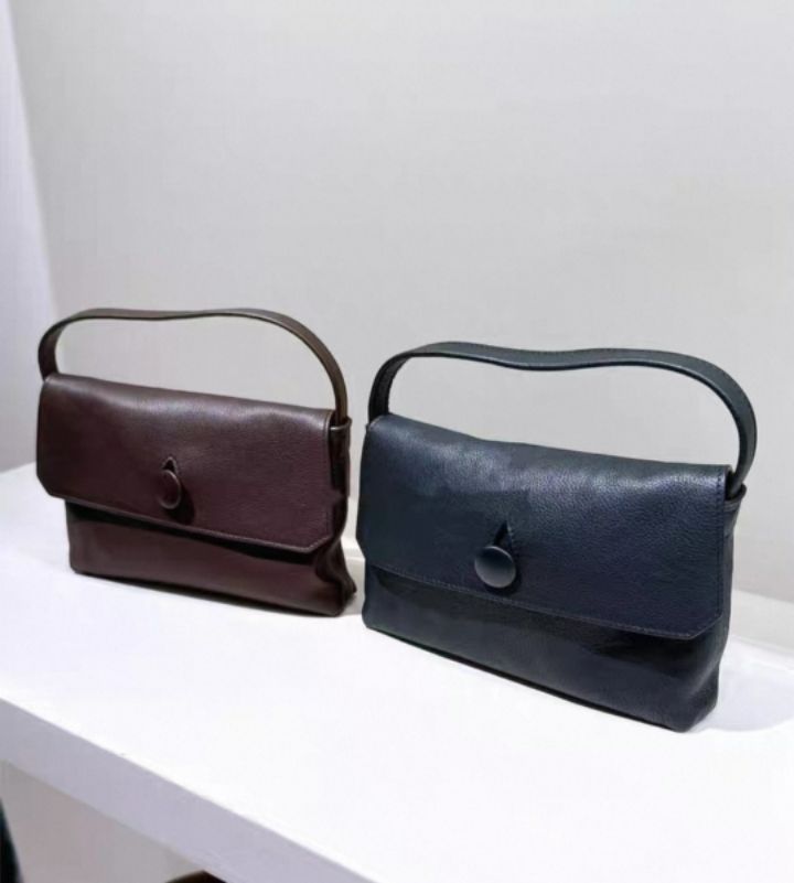 TROUVAILLE東大門㊣代購女士新款推薦職業手拿包腋下包牛皮TROUVAILLE手拿包/腋下包