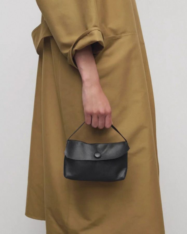 TROUVAILLE東大門㊣代購女士新款推薦職業手拿包腋下包牛皮TROUVAILLE手拿包/腋下包