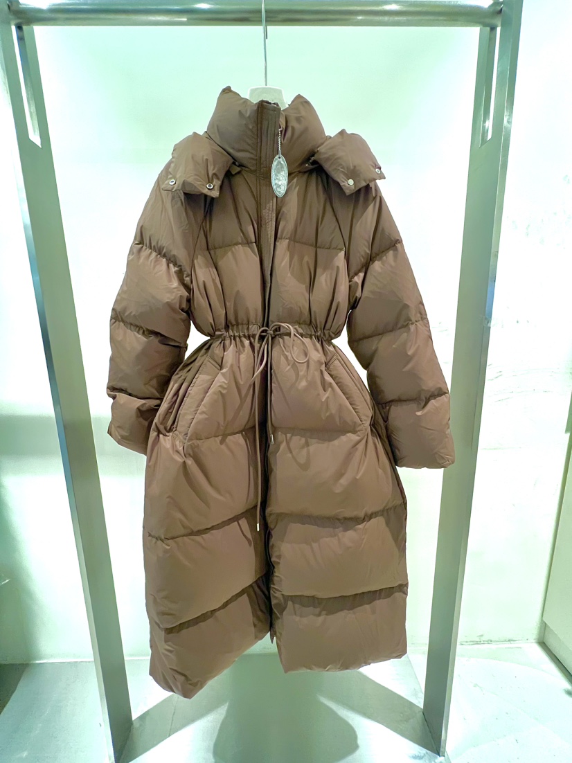 MENTOR韓國代購㊣女裝新品25秋冬時尚人氣熱賣職業長款羽絨服MENTOR長款羽絨服圖色1