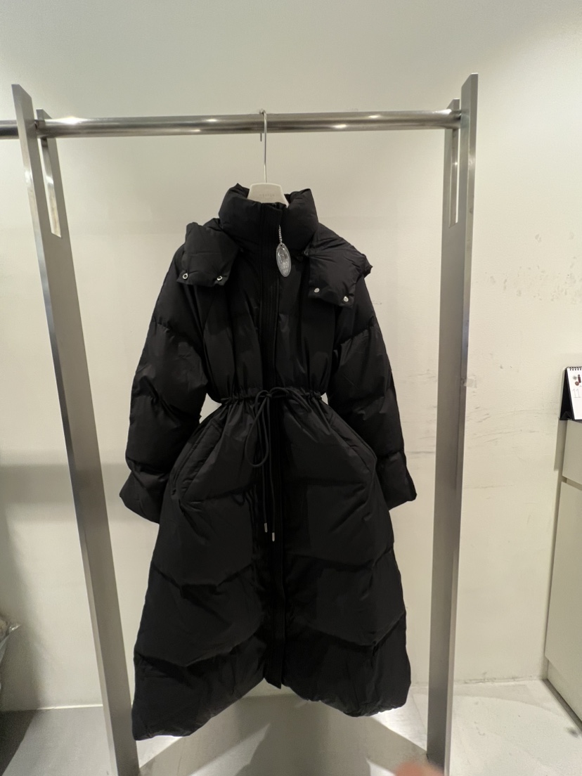 MENTOR韓國代購㊣女裝新品25秋冬時尚人氣熱賣職業長款羽絨服MENTOR長款羽絨服圖色2