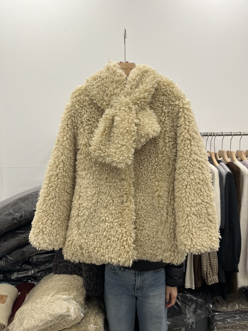 LEMATIN東大門㊣直郵女裝新款時尚熱賣職業25秋冬休閑短款大衣LEMATIN短款大衣圖色1