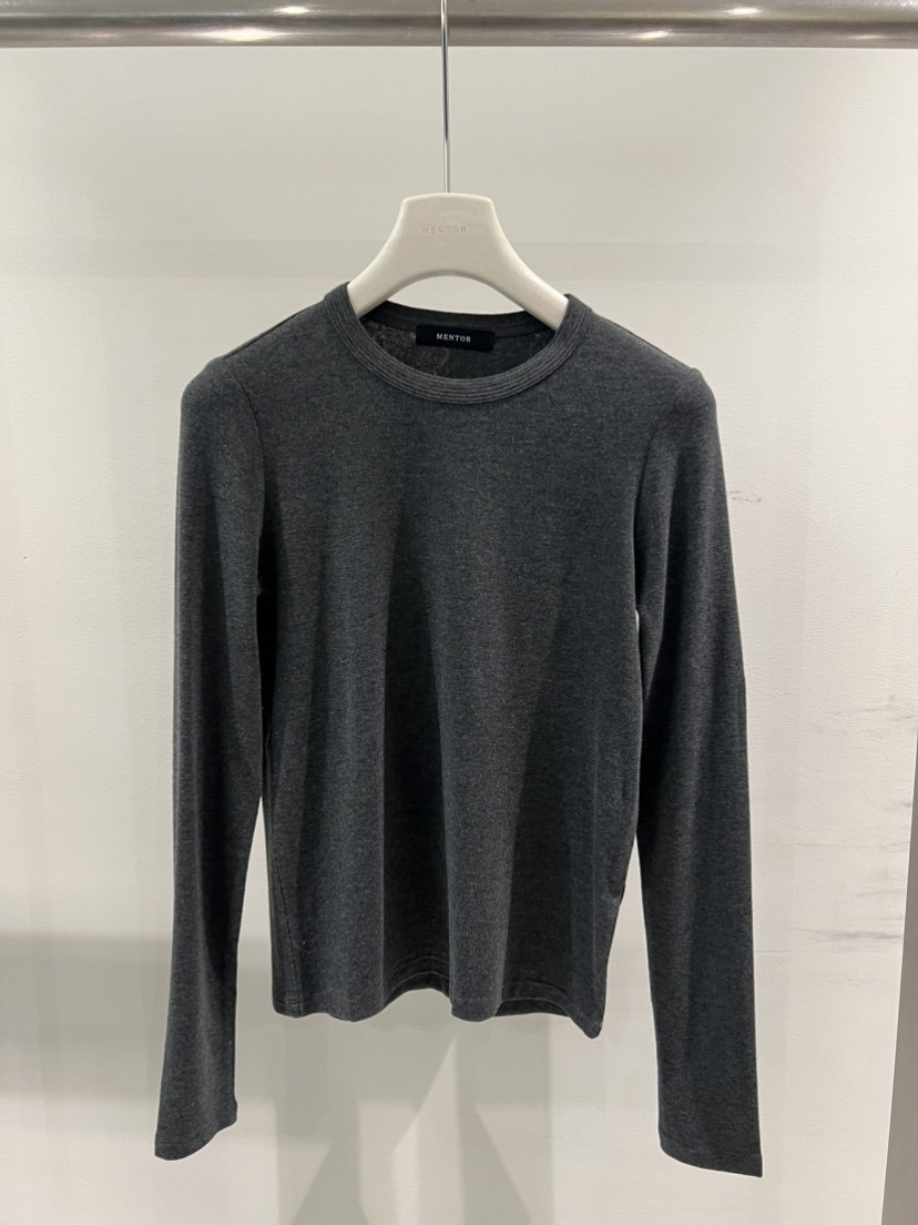 MENTOR東大門㊣實拍女士新款時尚職業25秋冬熱賣推薦長袖T恤MENTOR長袖T恤圖色3