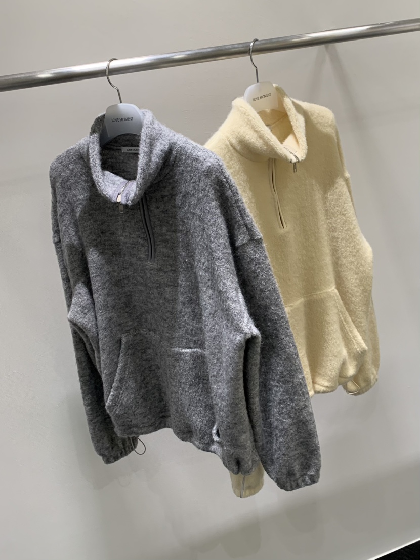 LOVE MOMENT東大門㊣實拍女士新品25秋冬熱賣休閑衛衣高領LOVE MOMENT衛衣