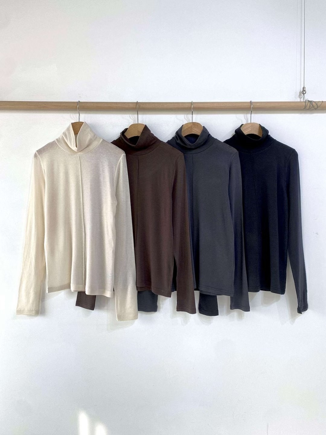 CHEEMI東大門㊣代購女士新款人氣職業休閑25秋冬熱賣長袖T恤CHEEMI長袖T恤圖色4左四色