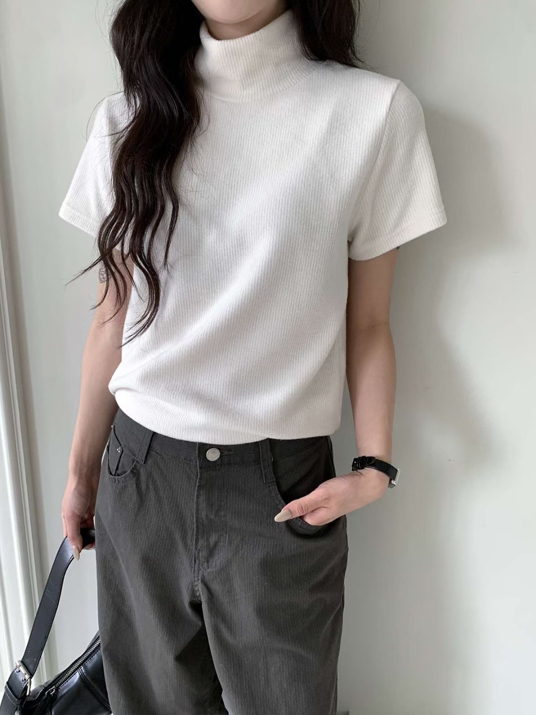 CHEEMI東大門㊣直郵女裝新款人氣職業真品推薦時尚25秋冬T恤CHEEMIT恤圖色1