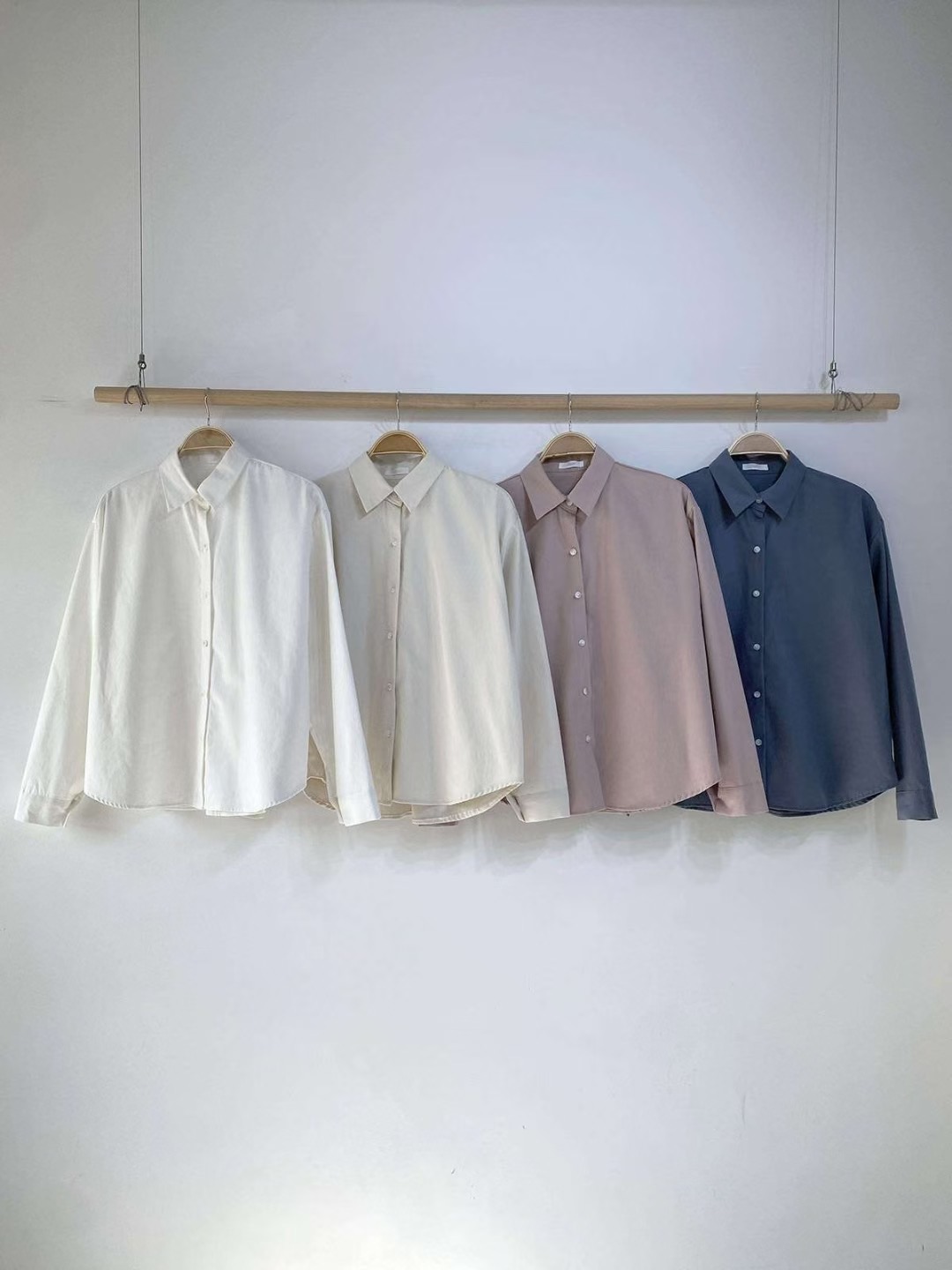 CHEEMI東大門㊣直郵女裝新品熱賣真品休閑時尚人氣襯衫蕾絲衫CHEEMI襯衫/蕾絲衫圖色3左三色