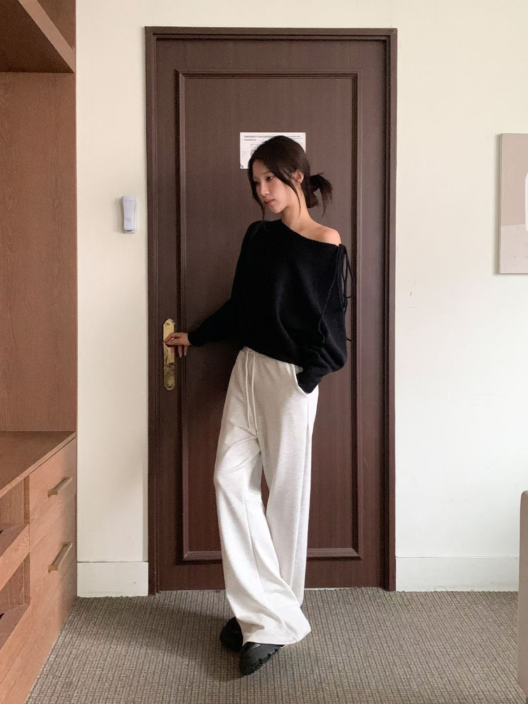 CHEEMI東大門㊣直郵女裝新款熱賣休閑時尚人氣推薦職業休閑褲CHEEMI休閑褲