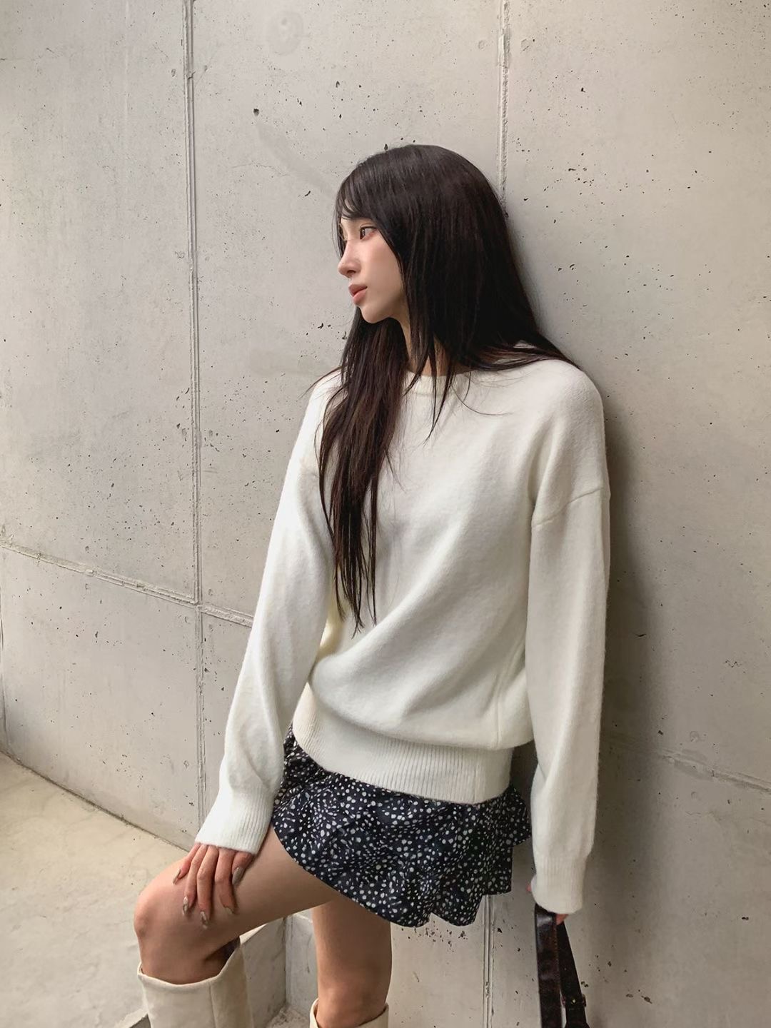 CHEEMI韓國代購㊣女裝新品25秋冬休閑推薦真品人氣熱賣針織衫CHEEMI針織衫