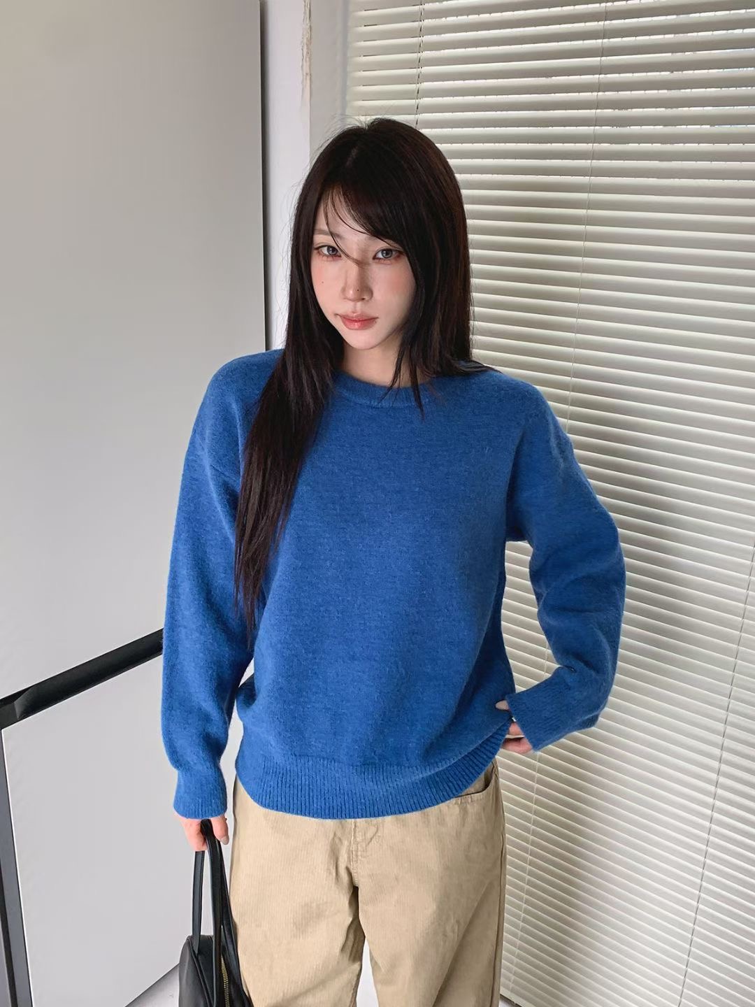 CHEEMI韓國代購㊣女裝新品25秋冬休閑推薦真品人氣熱賣針織衫CHEEMI針織衫