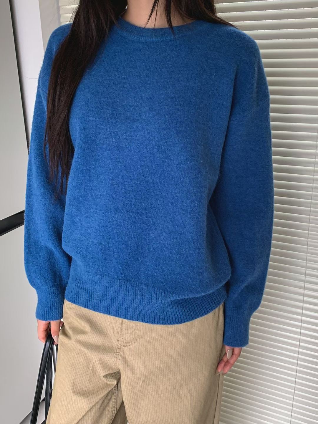 CHEEMI韓國代購㊣女裝新品25秋冬休閑推薦真品人氣熱賣針織衫CHEEMI針織衫圖色1