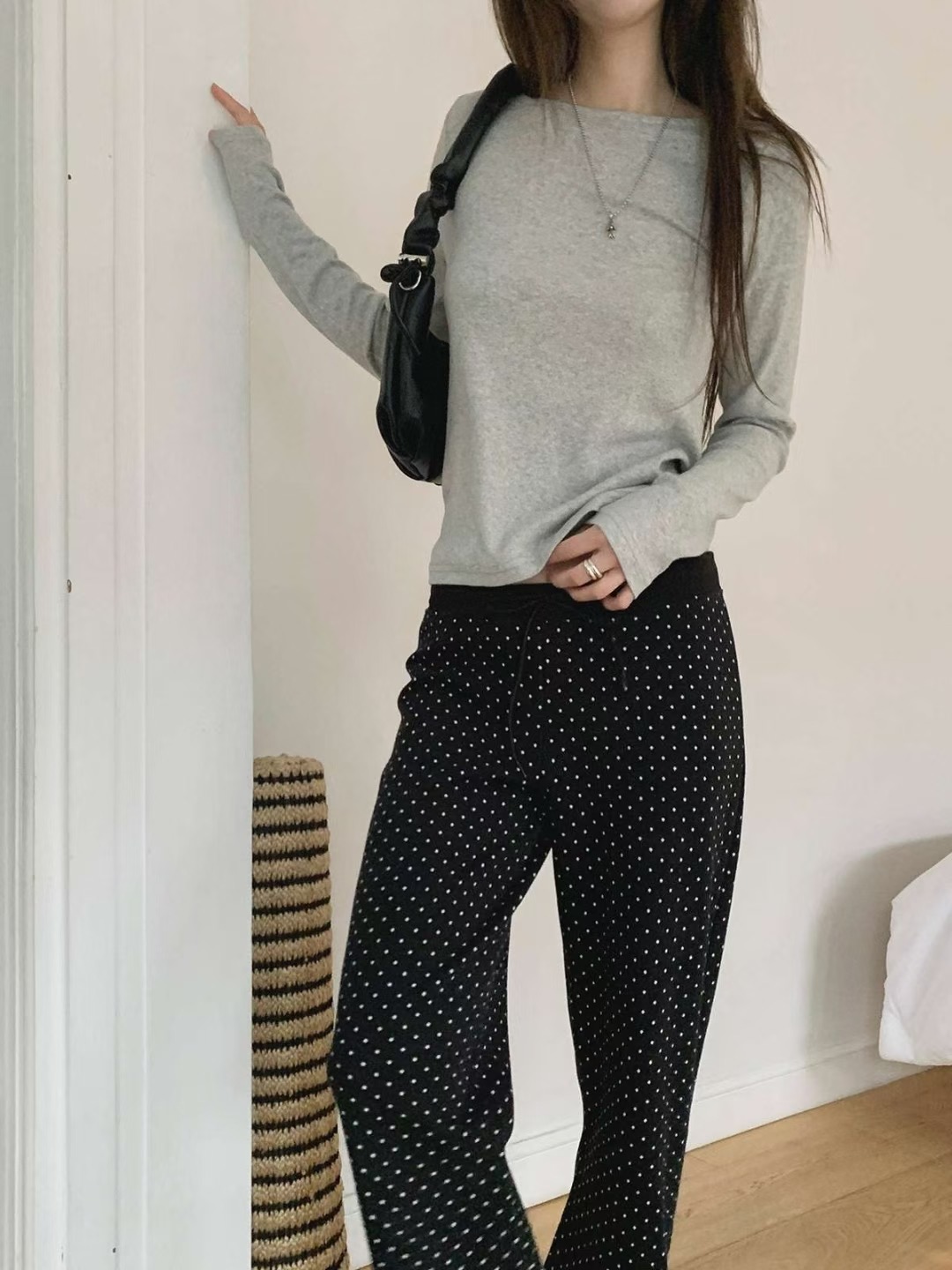 CHEEMI東大門㊣直郵女士新品時尚熱賣真品休閑25秋冬長袖T恤CHEEMI長袖T恤